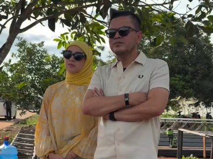 Makin Mesra, 5 Potret Irish Bella Dampingi Suami Haldy Sabri Kunjungi Lokasi Proyek