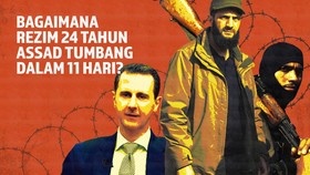 INFOGRAFIS: Bagaimana Rezim 24 Tahun Assad Tumbang dalam 11 Hari?