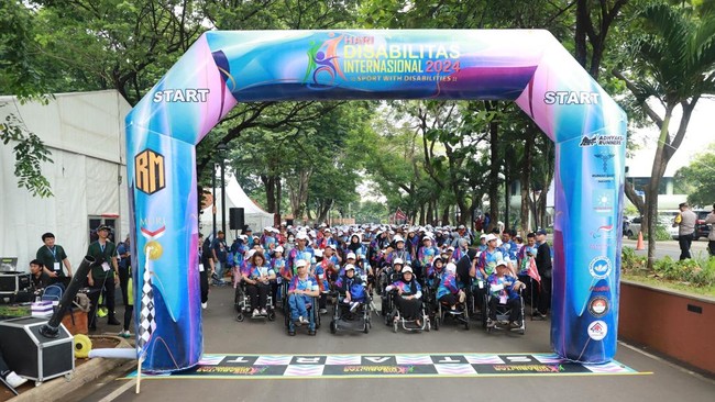 Adhyaksa Runner menyelenggarakan Sport With Disabilities untuk memperkuat solidaritas serta meningkatkan kesadaran masyarakat.