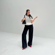 Get The Look: Ide Outfit Kasual Pakai Knitwear Ala Raisa