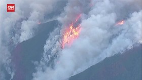 VIDEO: Melihat Kebakaran Hutan Los Angeles dari Udara