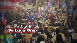 img-title Demo Pemakzulan Presiden Korsel Diiringi Kpop, Lagu SNSD Jadi Anthem