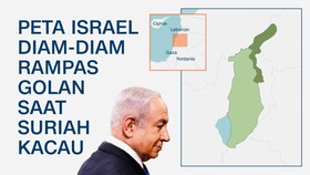 INFOGRAFIS: Peta Israel Rampas Dataran Tinggi Golan saat Suriah Kacau