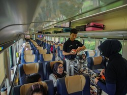 3 Juta Lebih Tiket Kereta Laku Terjual di Natal & Tahun Baru