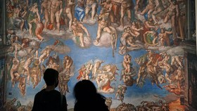 Para Ahli Pecahkan Sosok Misterius di Lukisan The Last Judgement
