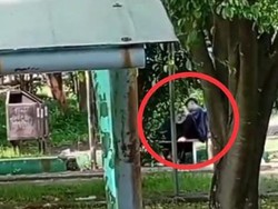 Sejoli Terekam Mesum di Taman Merjosari Kota Malang