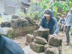 BPK Evakuasi Ratusan Batu Komponen Candi di Dompyongan Klaten