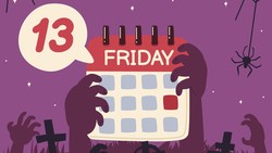 Disebut Hari Sial, Begini Mitos dan Sejarah Friday the 13th
