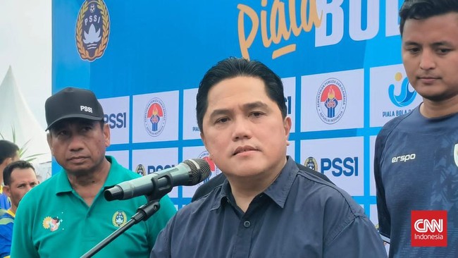 Ketua Umum PSSI Erick Thohir mengaku tak puas dengan hasil imbang yang diraih Timnas Indonesia saat menjamu Laos di Piala AFF 2024.