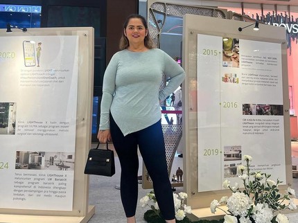 5 Potret Terbaru Jelita Ramlan Sukses Turunkan BB hingga 70 Kg, Makin Cantik & Percaya Diri
