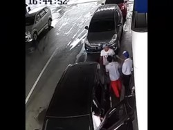 Geger Aksi Arogan Pengemudi Avanza Jotos Petugas SPBU, Perkaranya Sepele