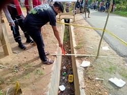 Pria di Kolaka Dibunuh-Mayat Dibuang di Parit, Pelaku Ditangkap di Baubau