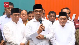 VIDEO:Akui Kemenangan Pramono-Rano, RK: Kepentingan Bangsa Lebih Besar