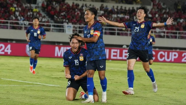 Rekor bagus Timnas Indonesia selama 55 tahun terhenti setelah ditahan imbang Laos 3-3 pada laga Grup B Piala AFF 2024 di Stadion Manahan.