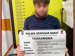 Pura-pura Belanja, Bule Rusia Curi Ponsel di Denpasar