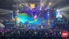 KD, Isyana, dan BCL Buka Puncak Hari Pertama HUT Transmedia