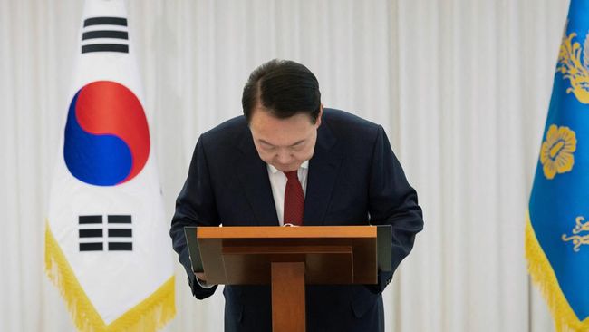 Presiden Korsel Yoon Suk Yeol Resmi Ditangkap