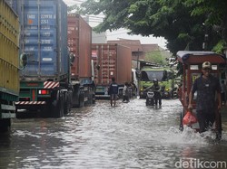 Banjir Rob Terjang Jakut dan Kepulauan Seribu