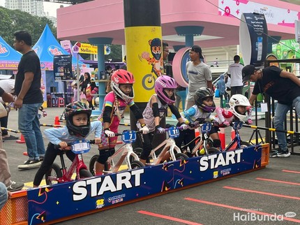 Seru Banget! Poundfit & Olimpiade Balita Push Bike Ramaikan Hari Kedua HUT ke-23 Transmedia