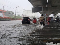 Daftar Ruas Jalan di Makassar Terendam Banjir Imbas Hujan Seharian