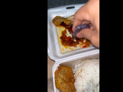 Sekte Baru! Makan Jelly Pakai Sambal Ayam Geprek