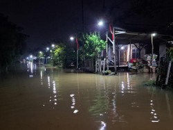 Banjir Luapan Kali Kening Rendam 11 Desa di Parengan Tuban