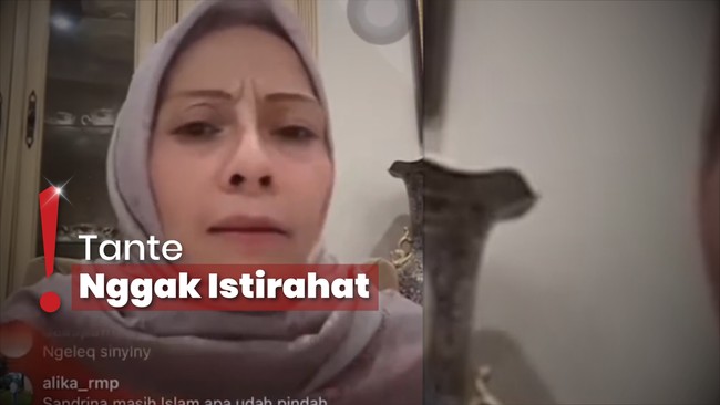 Ibu Sandrinna Michelle Curhat soal Pekerjaan di Live: Jadi Babu Anak Gue