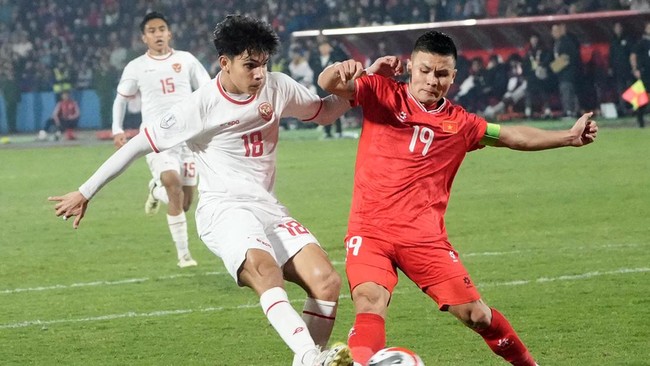 Gelandang timnas Vietnam Nguyen Hoang Duc senang akhirnya bisa mengalahkan Timnas Indonesia setelah menang 1-0 di Piala AFF 2024.