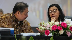 Airlangga-Sri Mulyani Cs Kumpul Bahas Revisi Aturan Parkir Dolar di RI