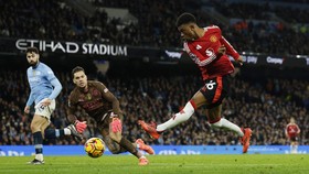 FOTO: 3 Menit Mematikan Manchester United Saat Hajar Manchester City