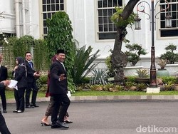 Para Pimpinan KPK Terpilih Tiba di Istana Jelang Sumpah Jabatan