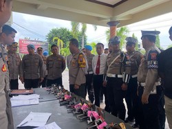 Senpi Personel Polresta Banyuwangi Dikumpulkan, Ini Tujuannya