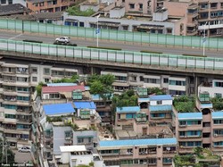 Rusun di China Beratap Jalan Layang!