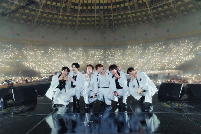 Siap obati rindu penggemar, INFINITE akan mengunjungi berbagai negara dengan ibu kota Negeri Ginseng sebagai pemberhentian pertama. Mereka sendiri pun akan menyapa fans Indonesia pada 18 Januari 2025 di Tennis Indoor Senayan./ Foto: x.com/IFNT_Official_