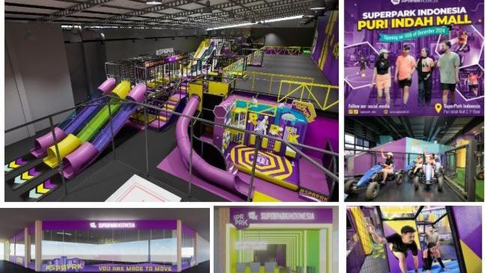 SuperPark di Puri Indah Mall II Destinasi Baru Bagi Keluarga Yang Mencari Pengalaman Bermain Yang Aktif dan Menyenangkan Bagi Warga Jakarta Barat dan Sekitarnya