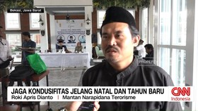 VIDEO:Mantan Narapidana Terorisme Ajak Jaga Kondusifitas Jelang Nataru