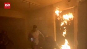 VIDEO: Israel Hantam Pengungsian di Khan Younis Gaza, 20 Tewas