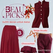 BeauPicks: Pilihan Outfit Warna Merah untuk OOTD Natal