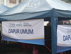 CT ARSA Foundation Dirikan Dapur Umum Bantu Korban Bencana Sukabumi