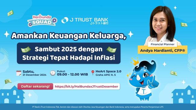 Tips Amankan Keuangan Keluarga, Sambut 2025 dengan Strategi Tepat Hadapi Inflasi