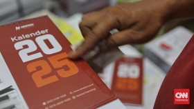 FOTO: Geliat Produksi Kalender Melesat 50 Persen Jelang 2025