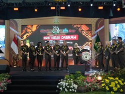 Buka Rakerda, Kajati Jatim Beberkan Capaian Tangani Ratusan Perkara