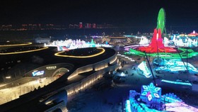 FOTO: Menyambut Festival Salju dan Es Harbin di China