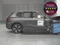 Mobil Listrik Buatan Malaysia Dites Tabrak, Dapat Bintang 5