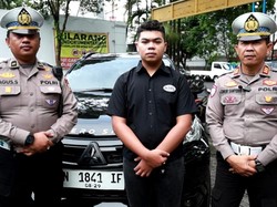 Tampang Mahasiswa Pengemudi Pajero yang Ugal-ugalan di Kota Malang