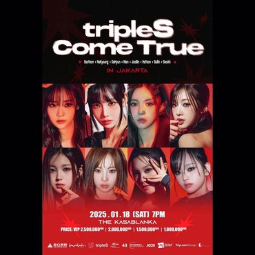Harga Tiket & Benefit Konser tripleS di Jakarta