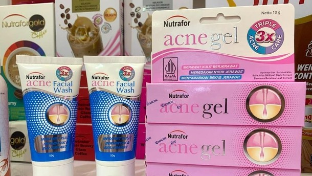 Ramaikan BFA Surabaya 2024, Booth Nutrafor Acne Gel Jadi Sorotan