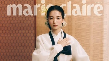 img-title Pakai Baju Tradisional Korea Selatan, Penampilan Kim Tae Ri Bak Putri Kerajaan
