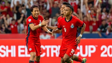 Sorotan Dunia Olahraga CNN Sport : Hasil Kualifikasi: Singapura Lolos ke Piala Asia 2027