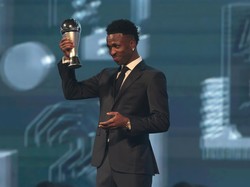 Video: Vinicius Kalahkan Lionel Messi-Haaland di Panggung FIFA 2024